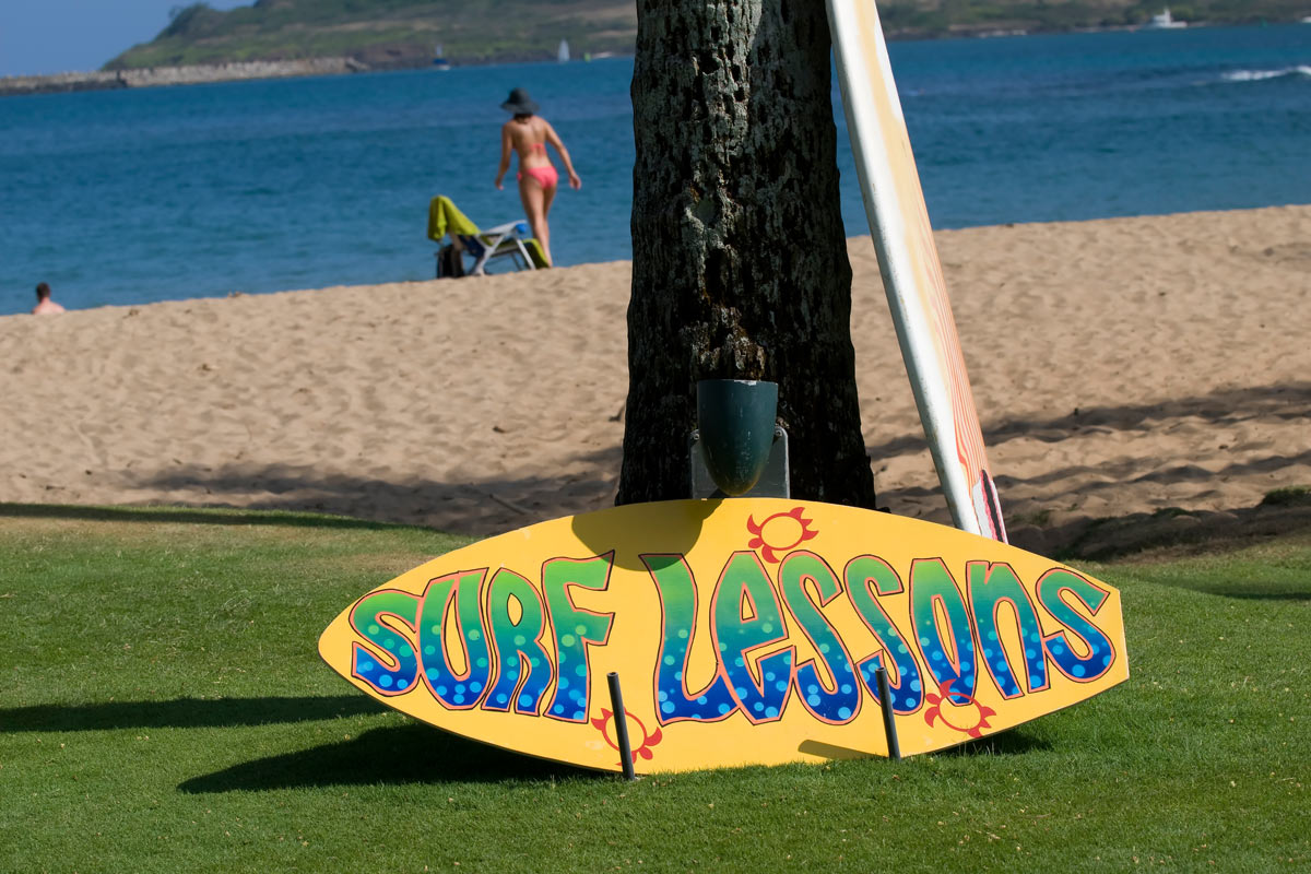 SemiPrivate Surfing Lesson Kihei Maui Wave Riders The Snorkel Store